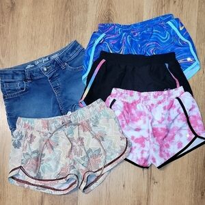 Girls Athletic Short Lot Bundle